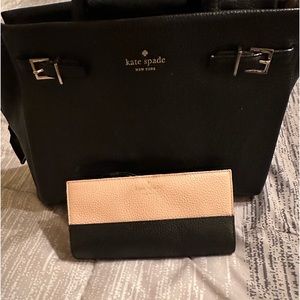 Purse with matching matching wallet